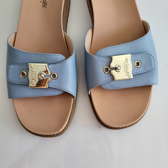 Dr. Schooll's Island Icon Buckle Slide Sandals. - Picture 10 of 11